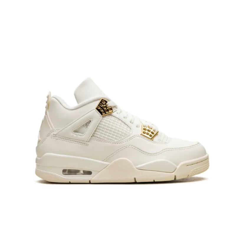 Air Jordan 4 Retro “Sail/Metallic Gold”