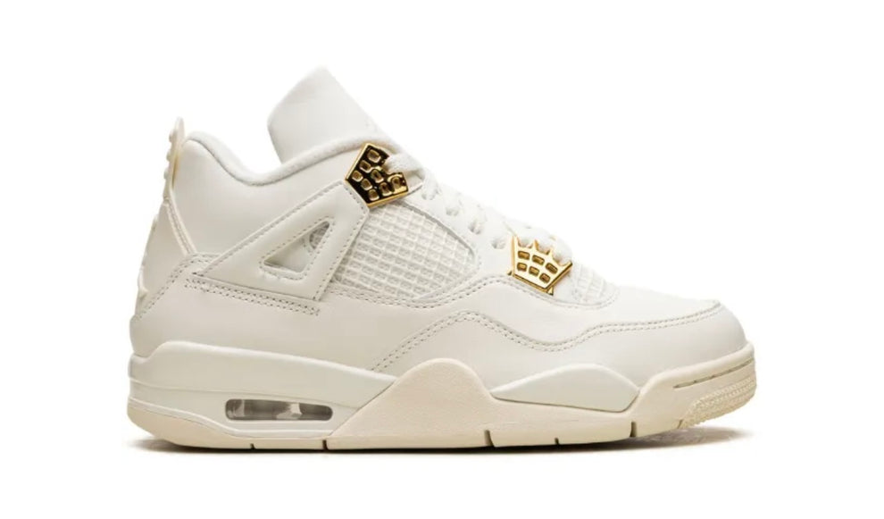 Air Jordan 4 Retro “Sail/Metallic Gold”