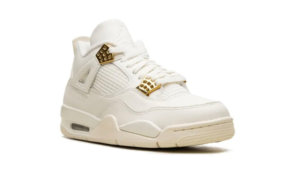 Air Jordan 4 Retro “Sail/Metallic Gold”